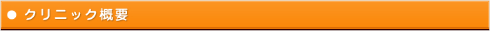クリニック概要
